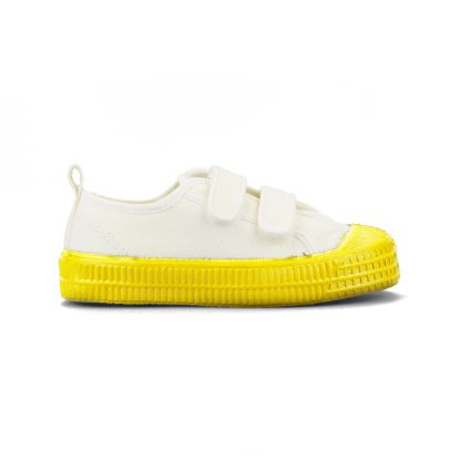 Obrázok z S.M.KID VELCRO 10 WHT/823 YELW